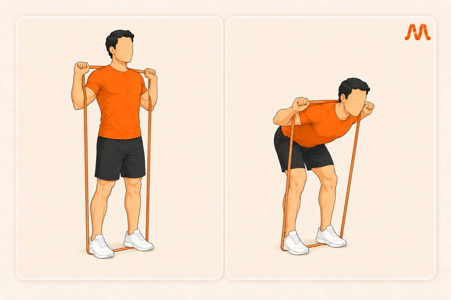 Band Good Morning exercise illustration