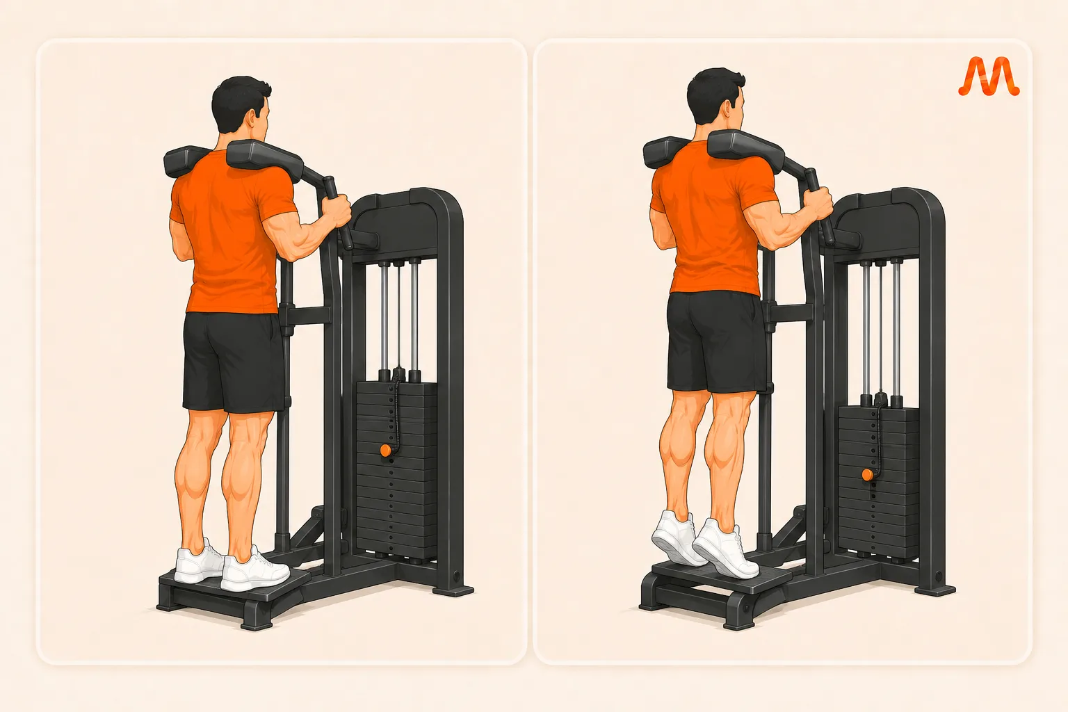 Calf Extension (Machine) exercise illustration