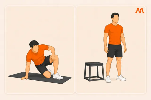 Floor-to-Stand Practice exercise illustration
