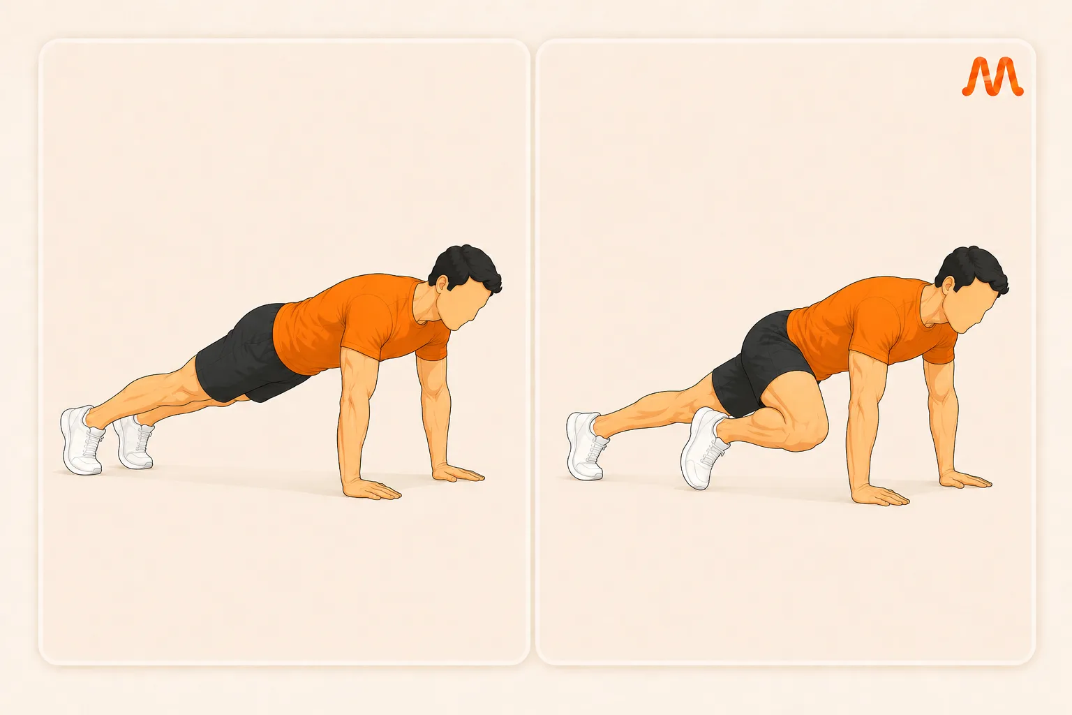 Mountain Climber exercise illustration