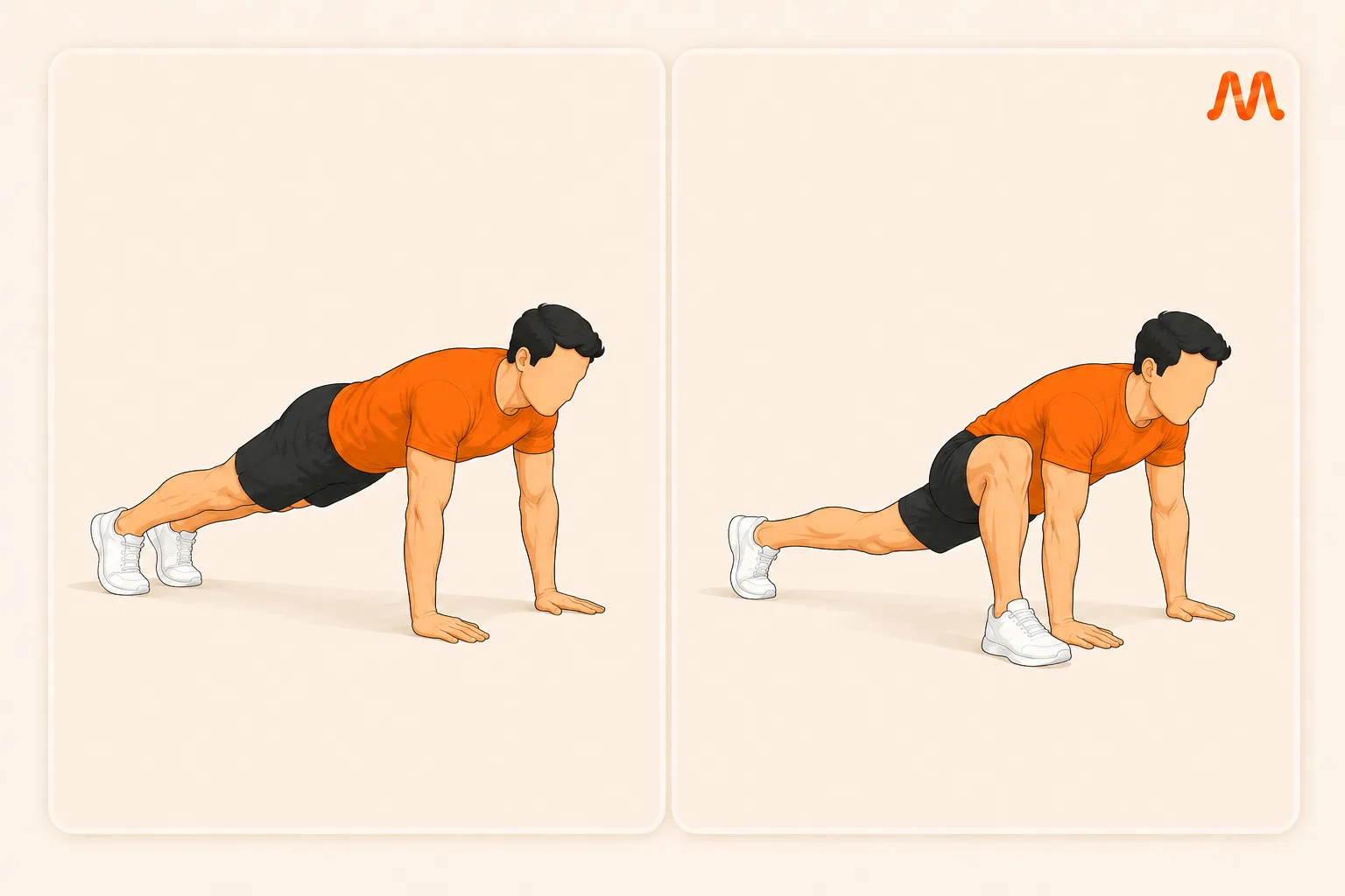Spiderman Lunge exercise illustration