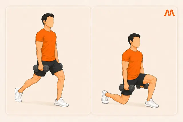 Split Squat exercise illustration