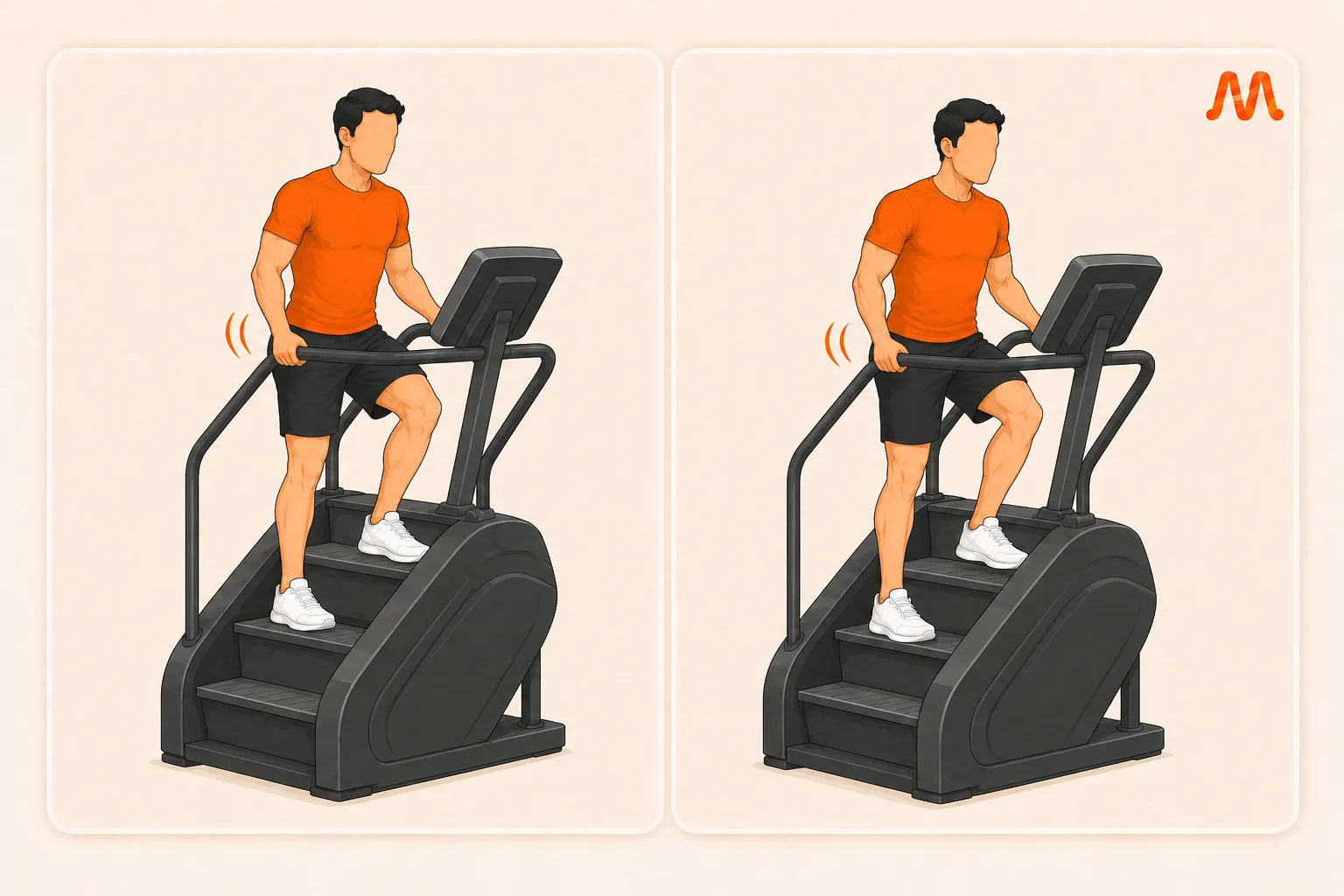 Stair Climber (Steady) exercise illustration