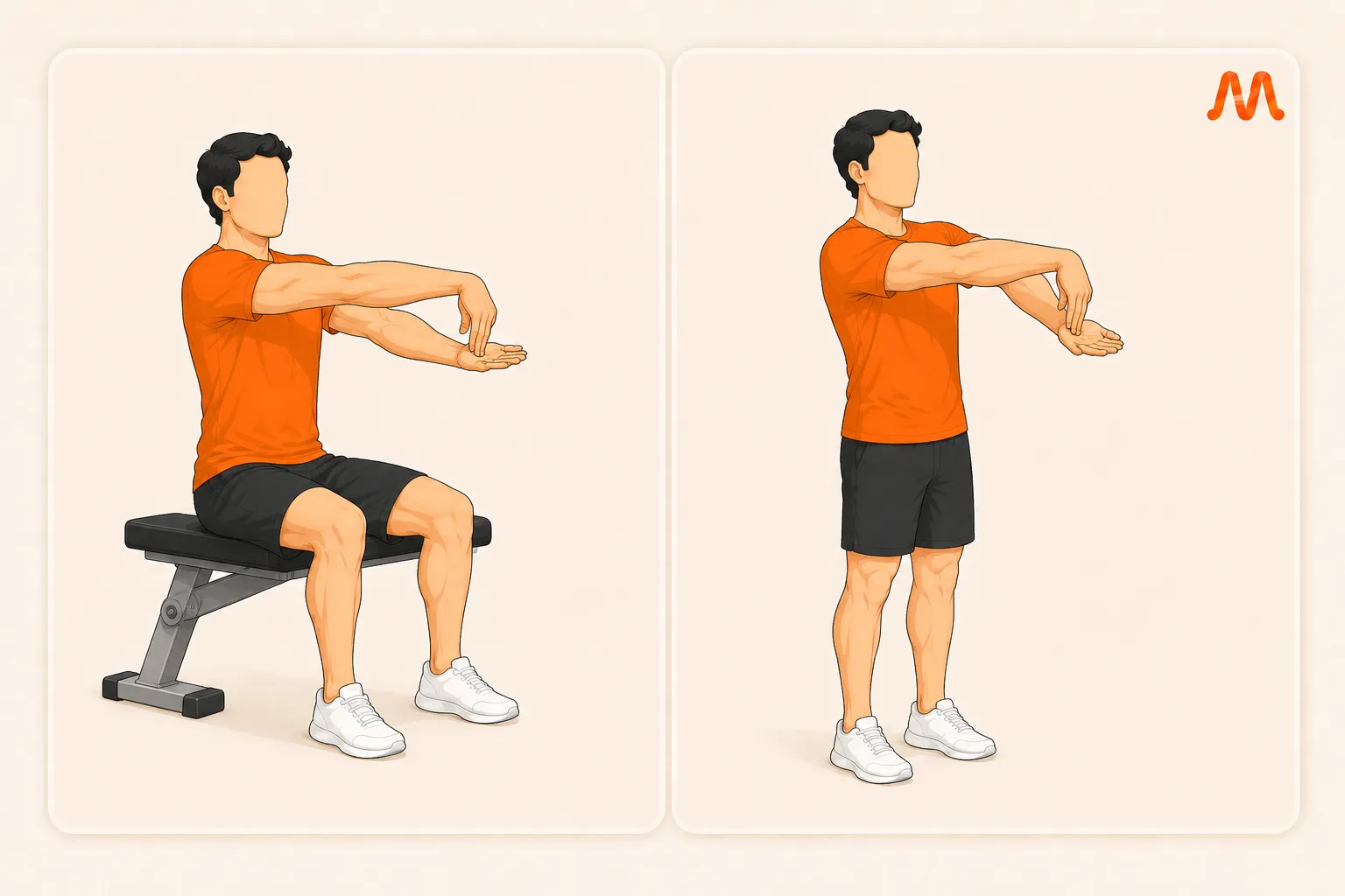 Wrist Flexor Stretch exercise illustration